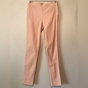 Jones New York Signature Stretch Pull-on Skinny Pants Size S Barley Blush Color